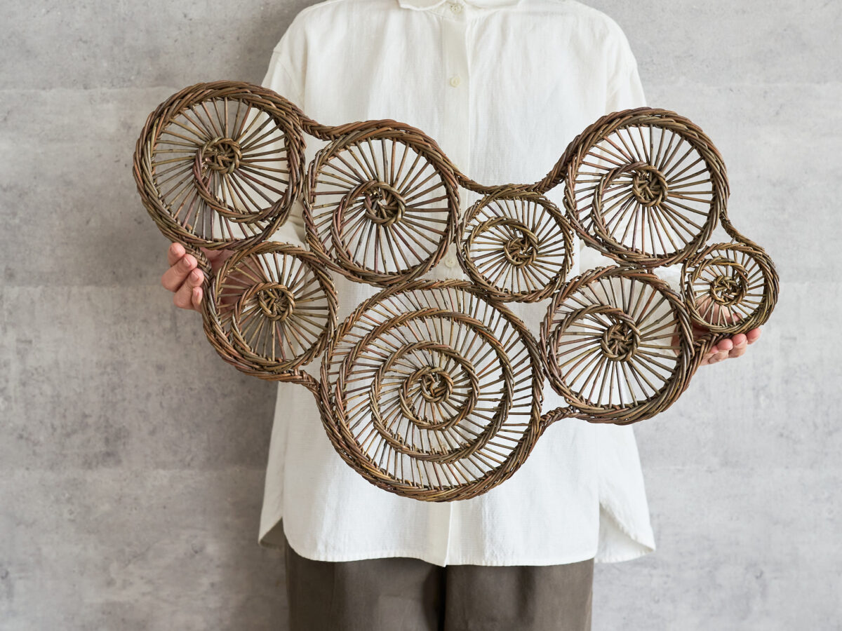 151301-1 フランス/やなぎ ウォールデコレーション つらなる環-わ-